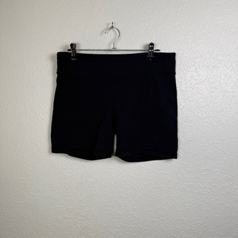 Athleta Interval 5" Shorts Compression Yoga Running Athletic Black Small